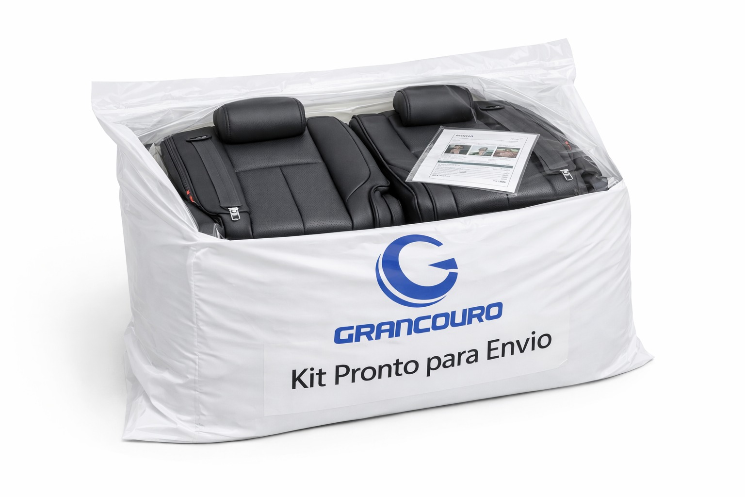 Kit Grancouro na Caixa - Revestimento pronto para envio